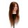 Gabbiano Kapperstrainingshoofd WZ1 met echt haar, kleur 4#, lengte 20"