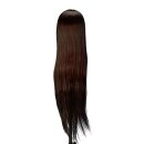 Gabbiano Friseur-Trainingskopf WZ2 mit synthetischem Haar, Farbe 4#, Länge 24"