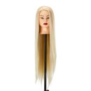 Gabbiano Hairdressing Training Head WZ2 with Synthetic Hair, Color 613#, Length 24"