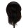 Gabbiano hairdressing training head WZ3 with natural hair, color 1#, length 8"