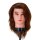 Gabbiano hairdressing practice head from WZ3 with natural hair, color 4#, length 8"