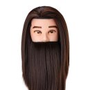 Gabbiano training head with hairdressers beard hair WZ4,...