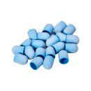 Exo blau med Schleifkappe 10mm /150 20pcs Hartkappe