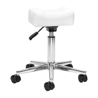 Bell Sillon mobile pedicure footrest white