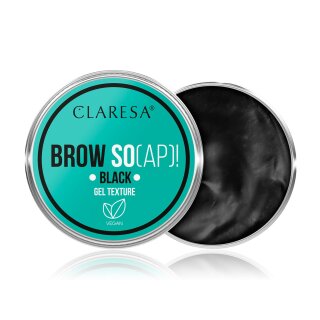 CLARESA Zeep   voor wenkbrauwen BROW SO(AP)! ZWART 30ml