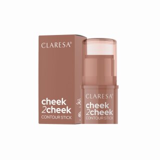 Claresa bronzer stick CHEEK2CHEEK 01 neutraal zand 5.5g