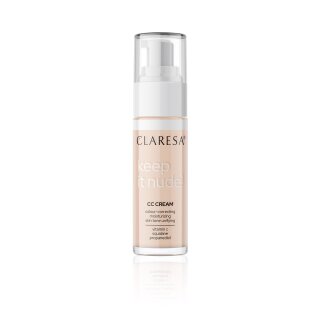 CLARESA Hydraterende foundationcreme KEEP IT NUDE! 101 LICHT