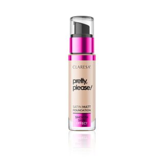 Claresa Foundation mit seidenmattem Finish PRETTY, PLEASE! 05 tief-mittel