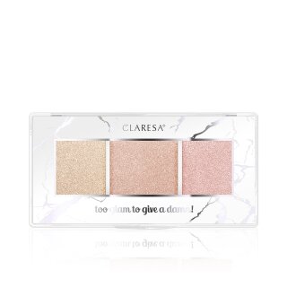 Claresa TOO GLAM TO GIVE A DAMN 12 golden glow palette