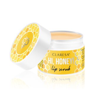 Claresa Od/  nourishing honey lip scrub HI, HONEY! 15g