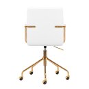 Cosmetic chair QS-OF211G White