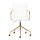 Cosmetic chair QS-OF211G White