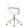 Cosmetic chair QS-OF211G White