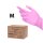 All4med disposable diagnostic gloves made of nitrile pink m 10 x 100 pieces