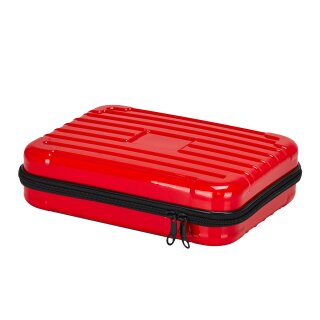 Barbers hairdressing case red