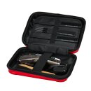 Barbers hairdressing case red