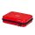 Barbers hairdressing case red