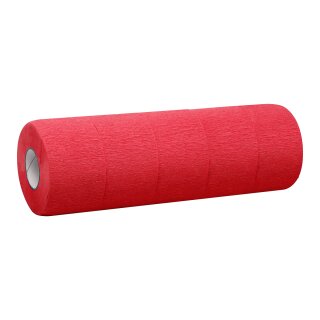 Hairdressing paper collar 5 pcs. red