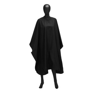 Barber hairdressing cape with elasticated waist J-458