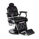 Gabbiano barber chair pietro black