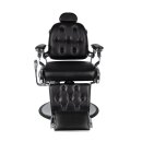 Gabbiano barber chair pietro black