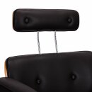 Gabbiano Florence styling chair with adjustable headrest black