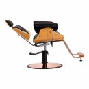 Gabbiano Florence styling chair with adjustable headrest black