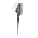 Hair coloring brush with comb d-08 black