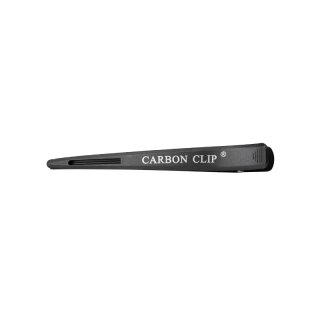 Friseur-Haarschneideklammer carbon e-15 10 St. 11,5cm schwarz