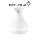 Aroma diffuser humidifier spa 15 white wood 400ml + timer