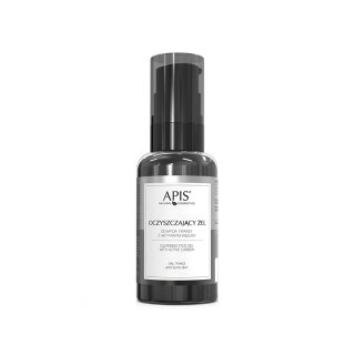 APIS Cleansing Face Wash Gel with Activated Charcoal 50ml