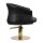 Gabbiano kappersstoel Versailles goud zwart