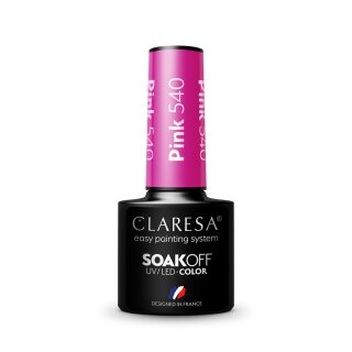 CLARESA gel polish PINK 540 -5g