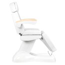 COSMETIC CHAIR ELECTR. LUX WHITE HEATED