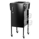 Gabbiano hairdressing trolley deluxe 500 black