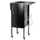 Gabbiano hairdressing trolley deluxe 500 black