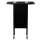 Gabbiano kapperstrolley deluxe 500 zwart