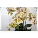 künstliche Orchideen Dekoration - gelb